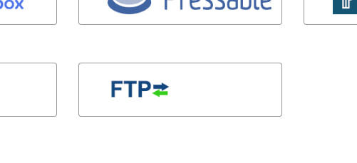 Escull l'opció FTP pare migrar el teu web a Wetopi