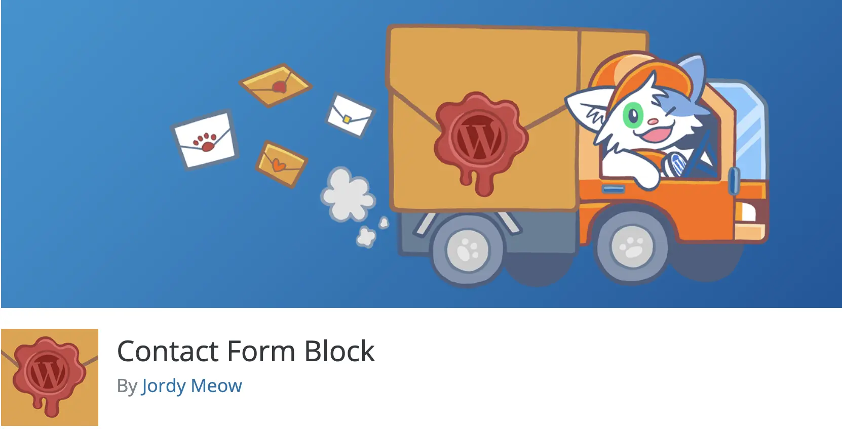 Contact Form Block by Jordy Meow