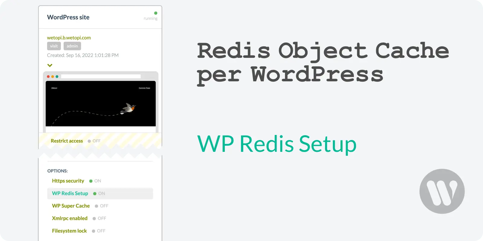 Redis Object Cache per a WordPress