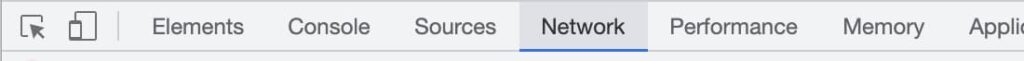 The Developer tools network tab helps us identify a Slow WordPress