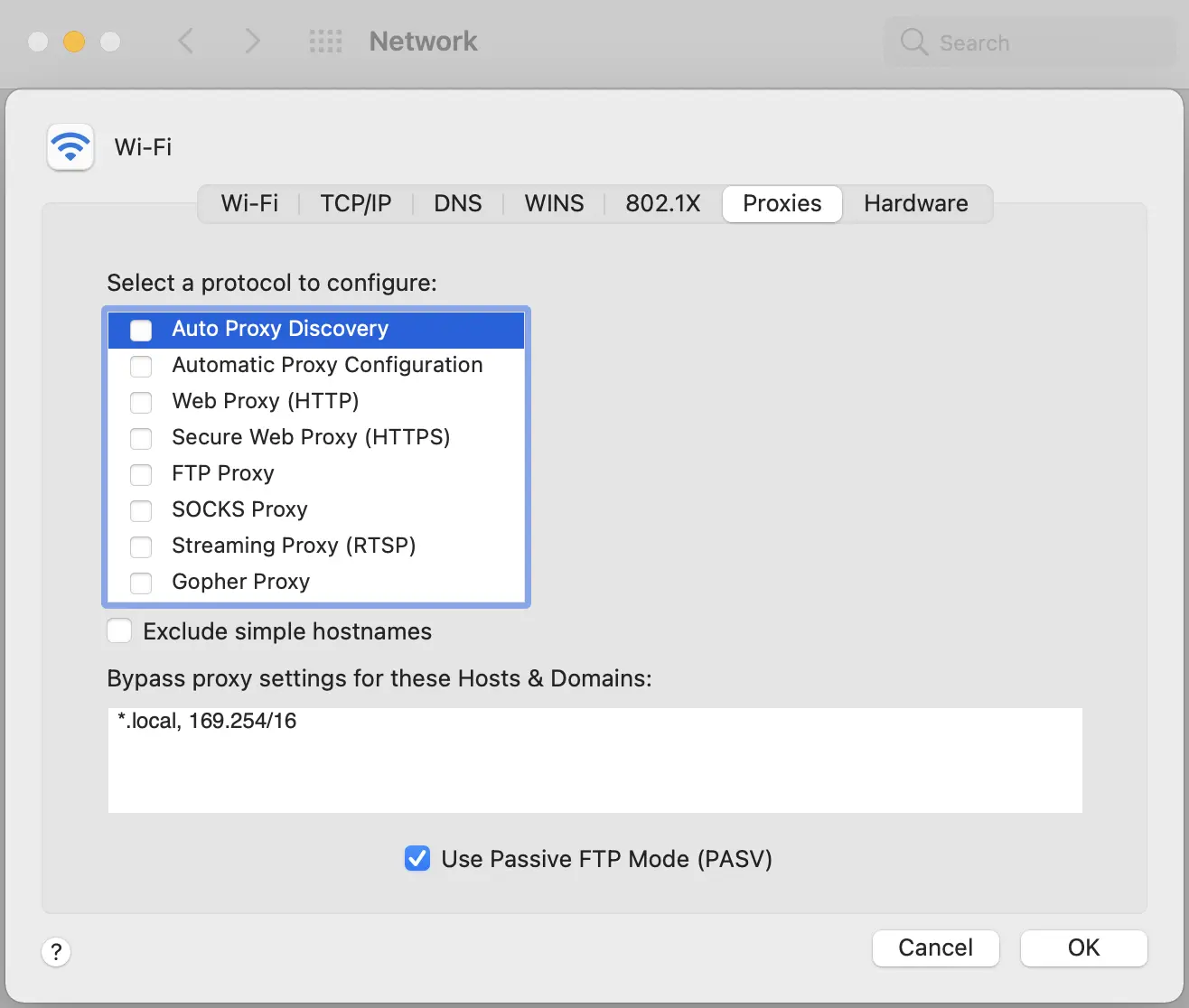 Debugging Status Code 504 Gateway Timeout Error by checking Proxy settings