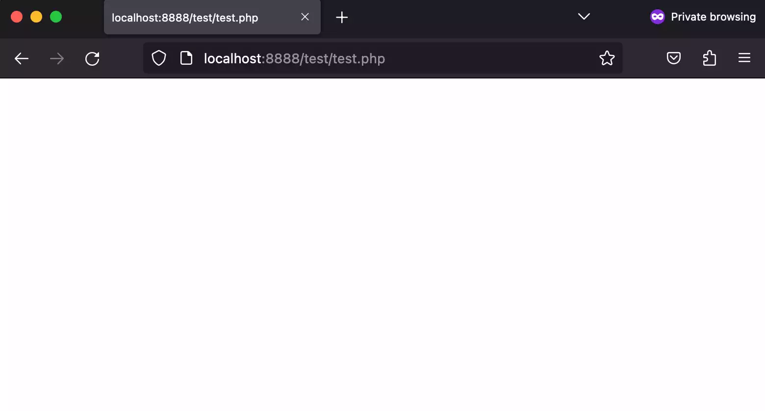 White Screen Of Death in Firefox